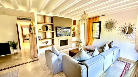 Top performing Airbnb: Palmeraie 1BR Appart with Garden, Pools and Tennis in Ouahat Sidi Brahim