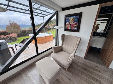 Successful Airbnb property: A magical place to share with family. in La Calera