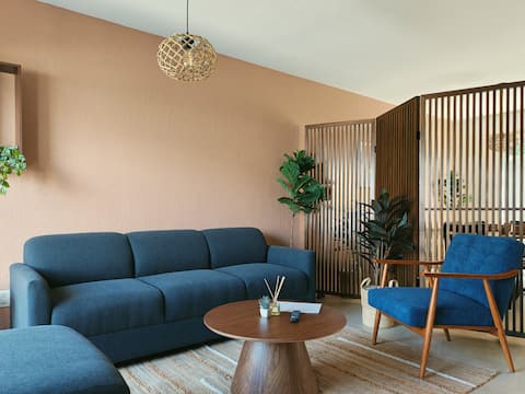 Popular Airbnb listing: Comfortable Eco Mexican design house, 8 pax, pool in San Pablo
