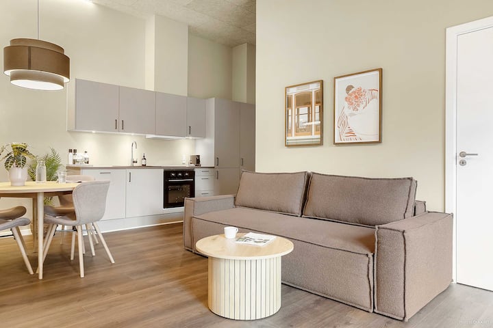 Stylish Easy-access Ground Floor Apartment For 4 - Aarhus