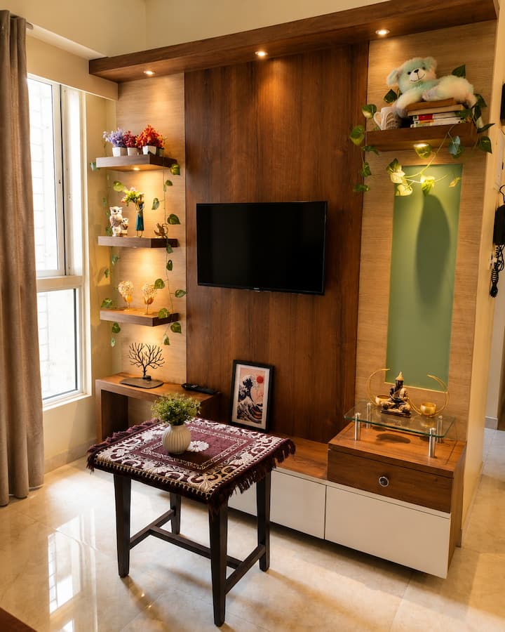 Cozy Place To Stay With Pool View And Netflix - Thane