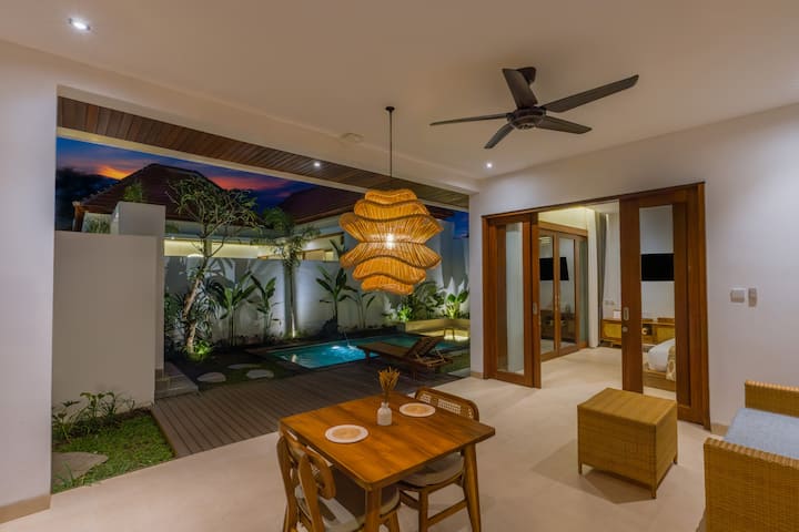 Romantic 1br Villa With Private Pool In Ubud - Indonesia