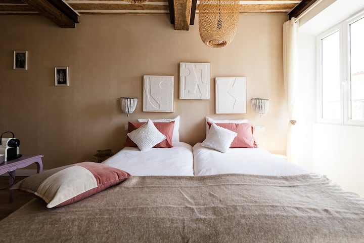 La Sanverine : Chambre Bohême, Privée - Saint Paul de Vence