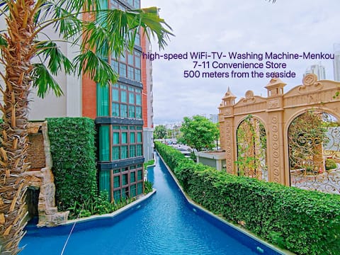 3/Espana Building 212B, 2nd floor, 28 sqm studio - Wi-Fi - Washing machine - TV, fully equipped