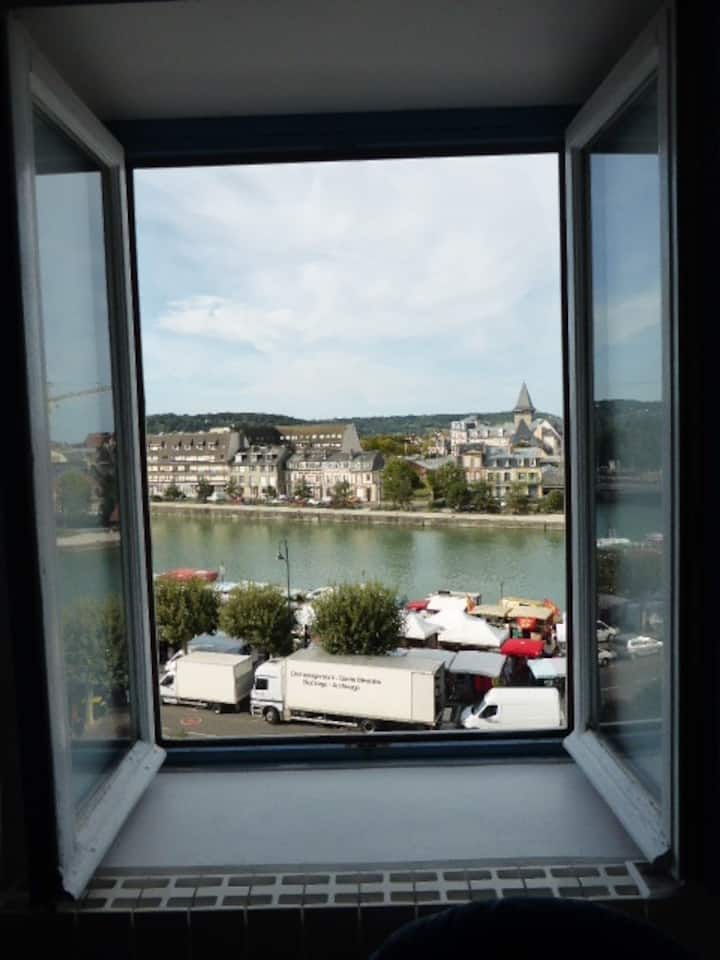 Charmant Duplex Lumineux Avec Vue Sur La Touques - Trouville-sur-Mer