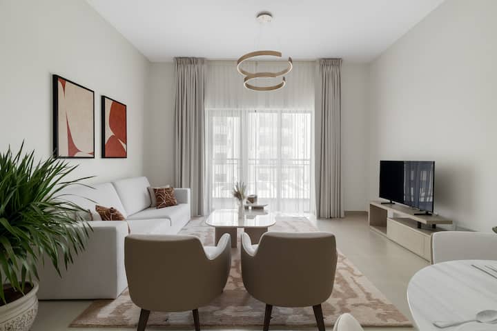 New Golf Course 2br With Stunning Sunset Views - Abu Dhabi