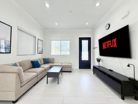 Popular Airbnb listing: 2bed/3bath 2 stories ADU back house in Midway City