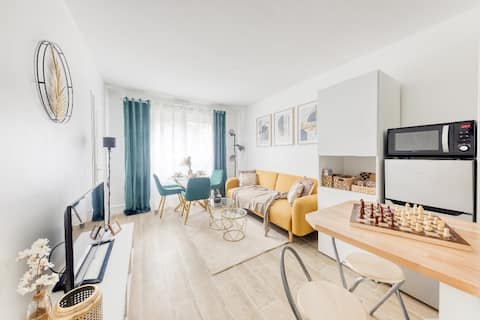 Propriété Airbnb réussie: Equipped apartment - Close to Paris Stade de France à Aubervilliers