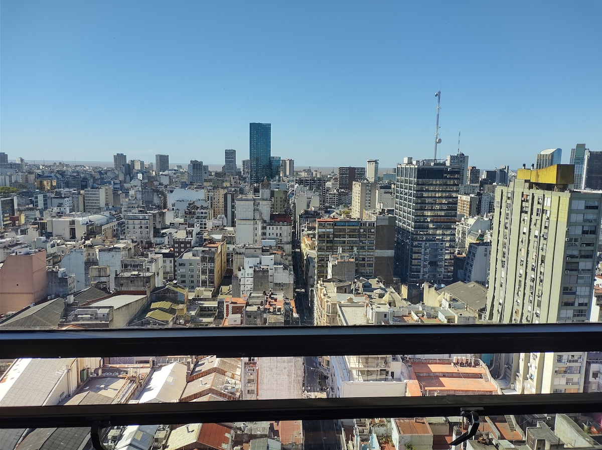 Departamento en San Nicolás con vista al río