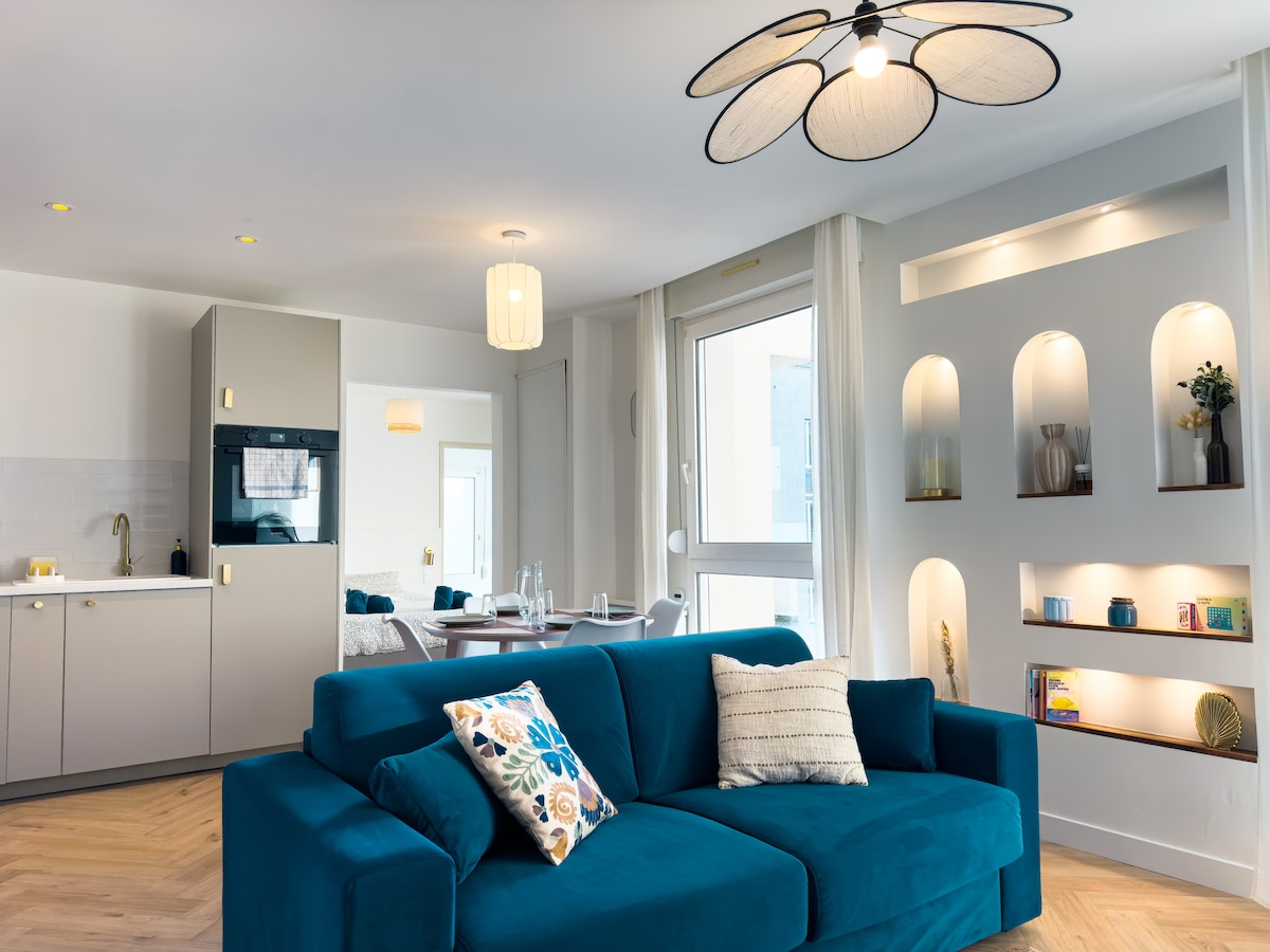 Airbnb performant: Quiet apartment in the city center - Siam - Bright à Brest