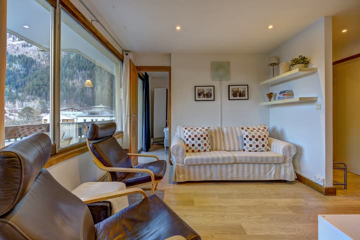 Centre | Balcon | Parking | Vue | Proche Commerces - Argentière