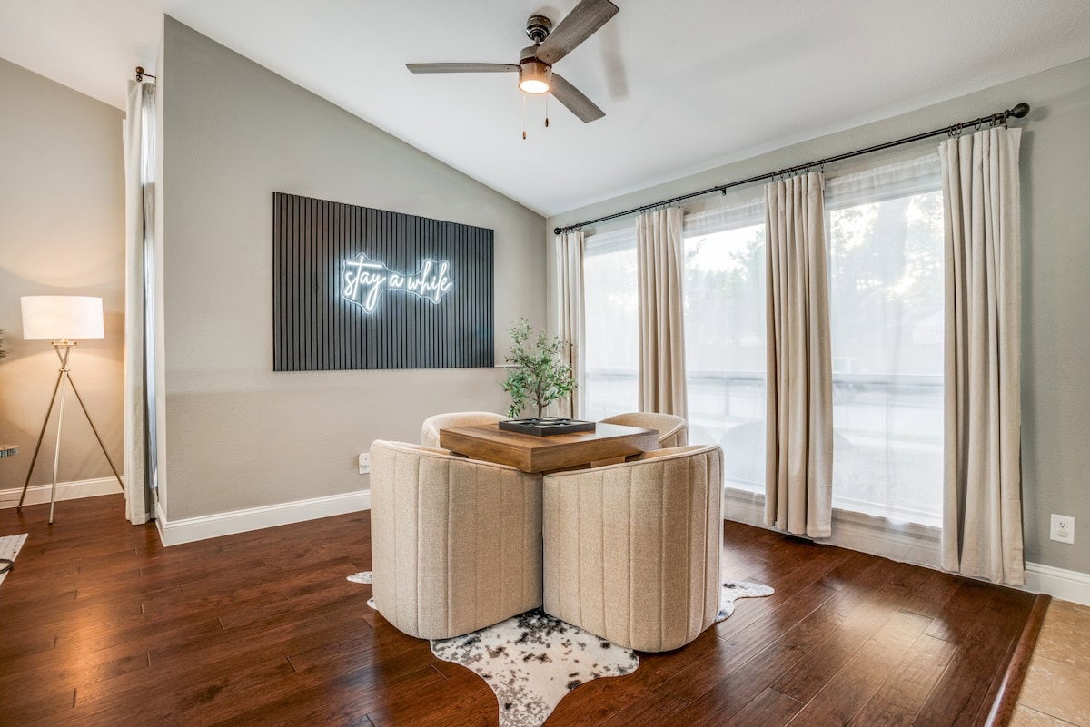 Top performing Airbnb: Hearth and Haven Retreats - McKinney in Mc Kinney