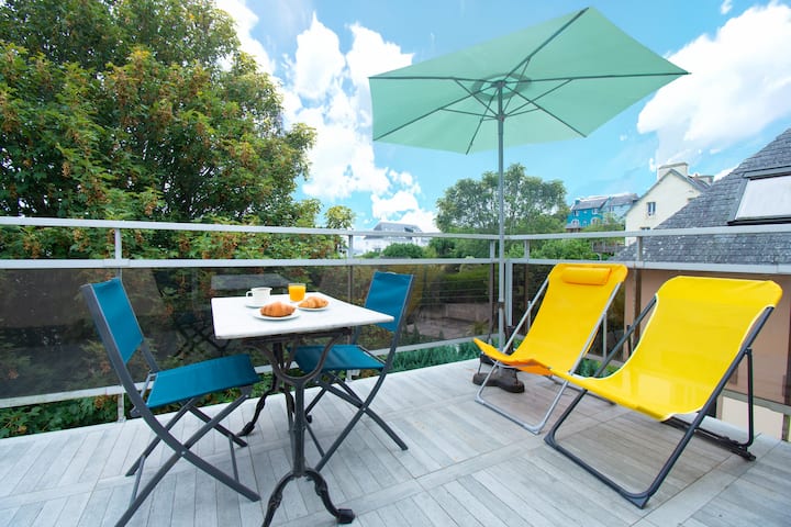 La Plaisante | Maison Triplex & Plage à 100m - Crozon