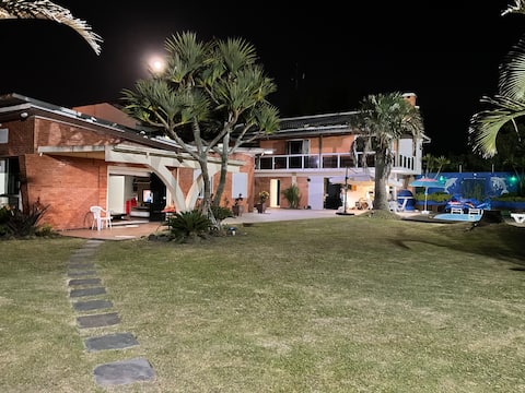 Dream house for family gatherings.