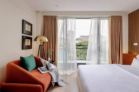 2 Queen Beds • City View • near Old Quarter QC4