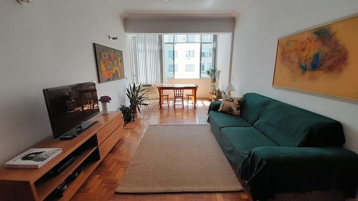 Apartamento Copacabana Uma Quadra Da Praia - Rio de Janeiro
