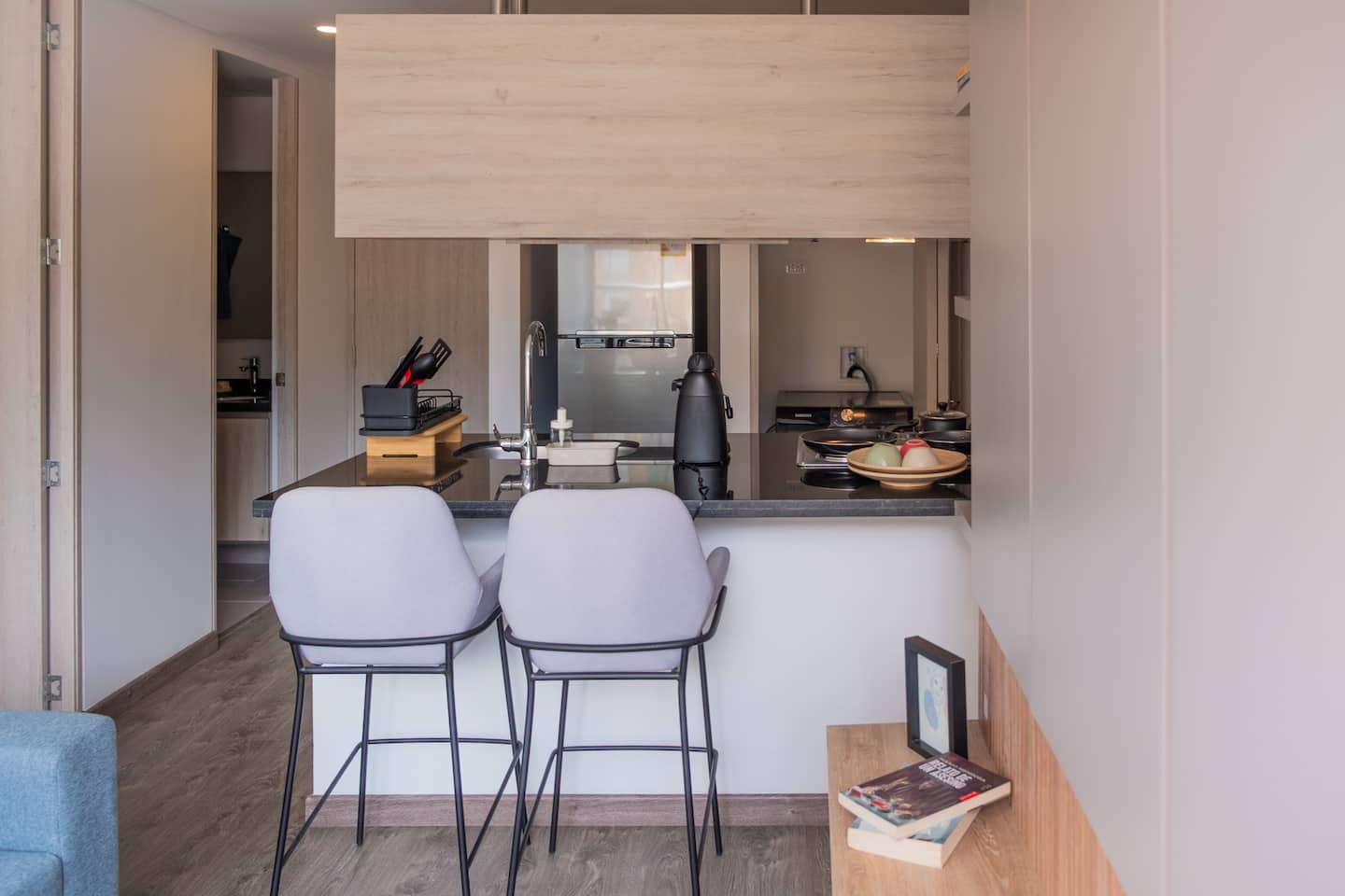 Apartamento amoblado para 3 personas en el edificio Citadinno de Bogotá