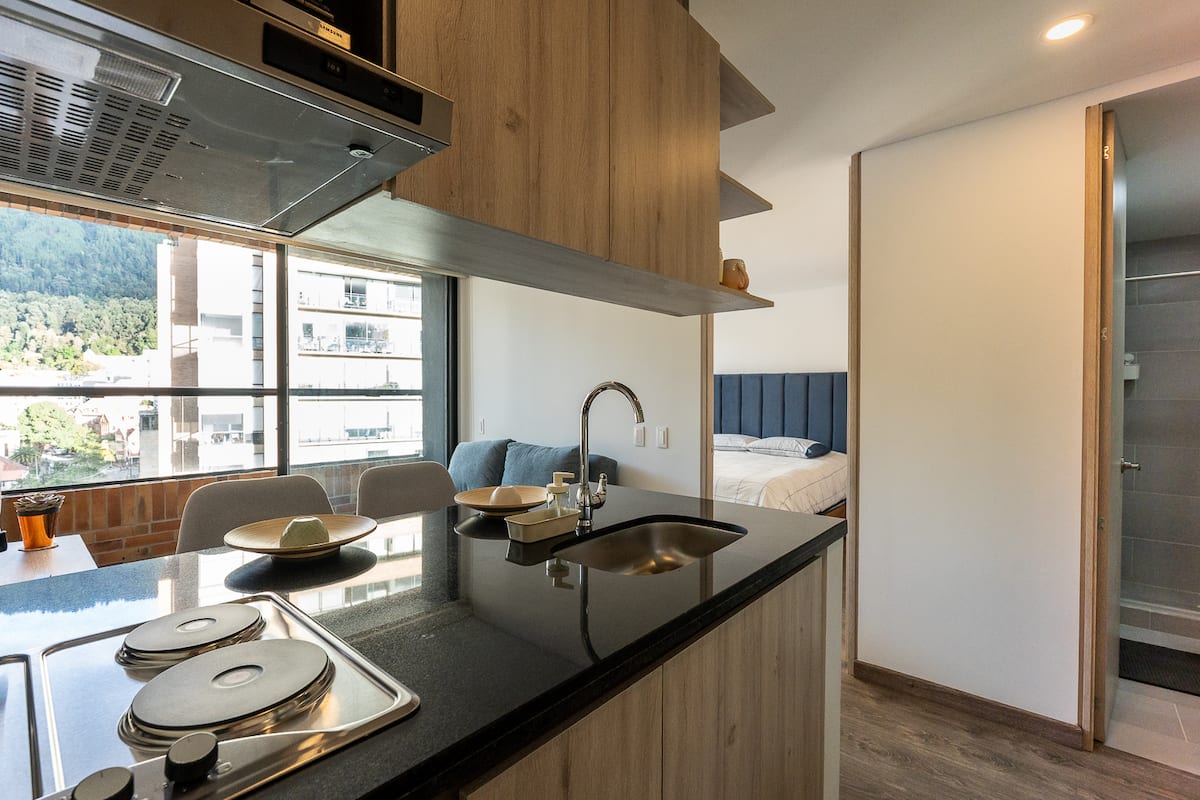 Vista interna apartamento