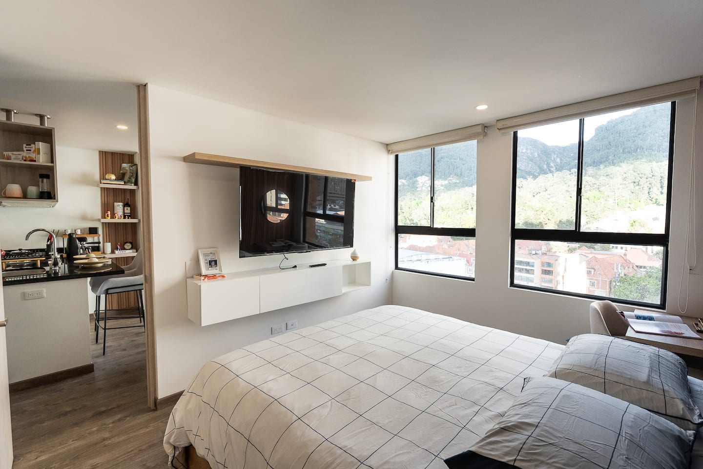 Apartamento amoblado para 3 personas en el edificio Citadinno de Bogotá