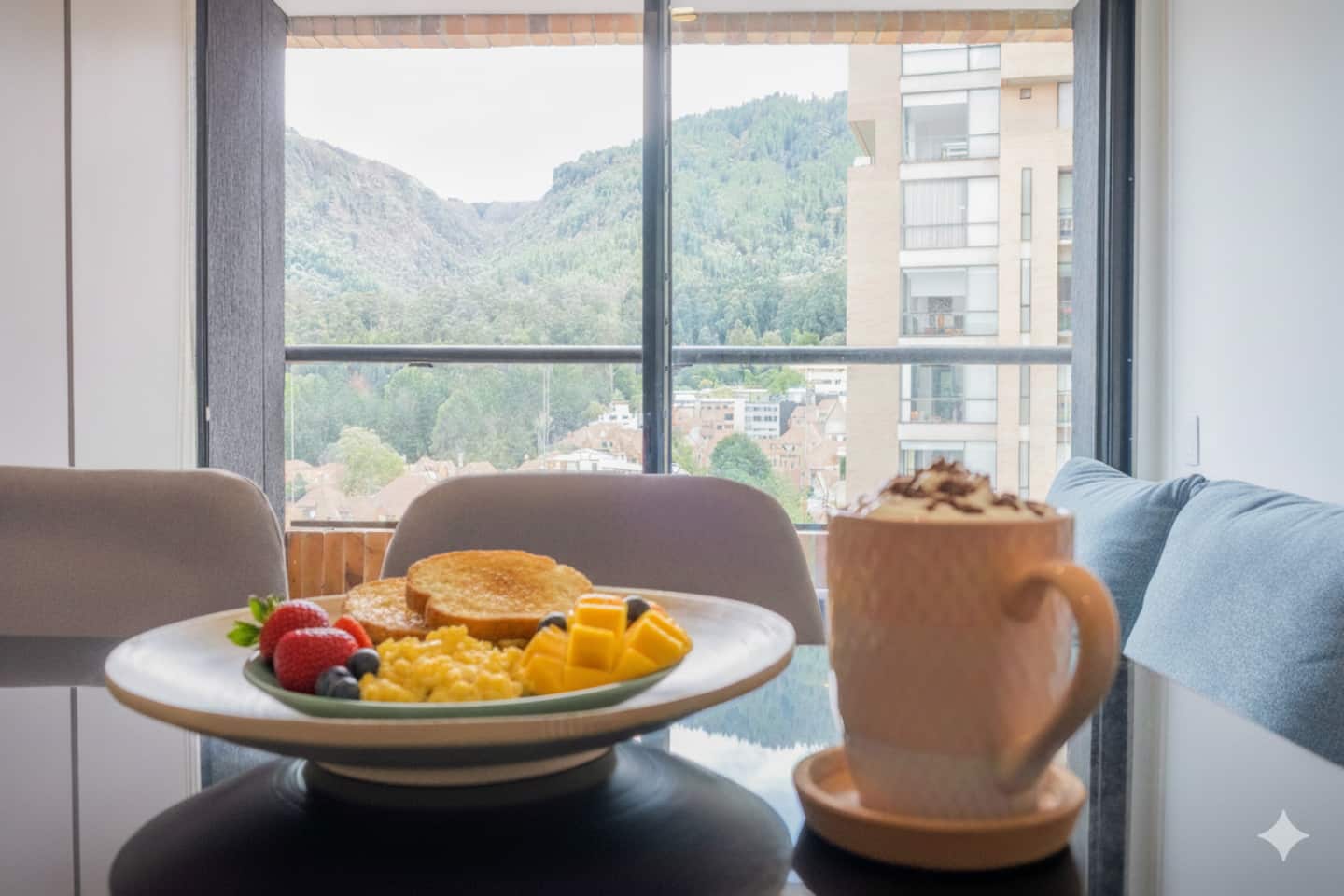 Apartamento amoblado para 3 personas en el edificio Citadinno de Bogotá