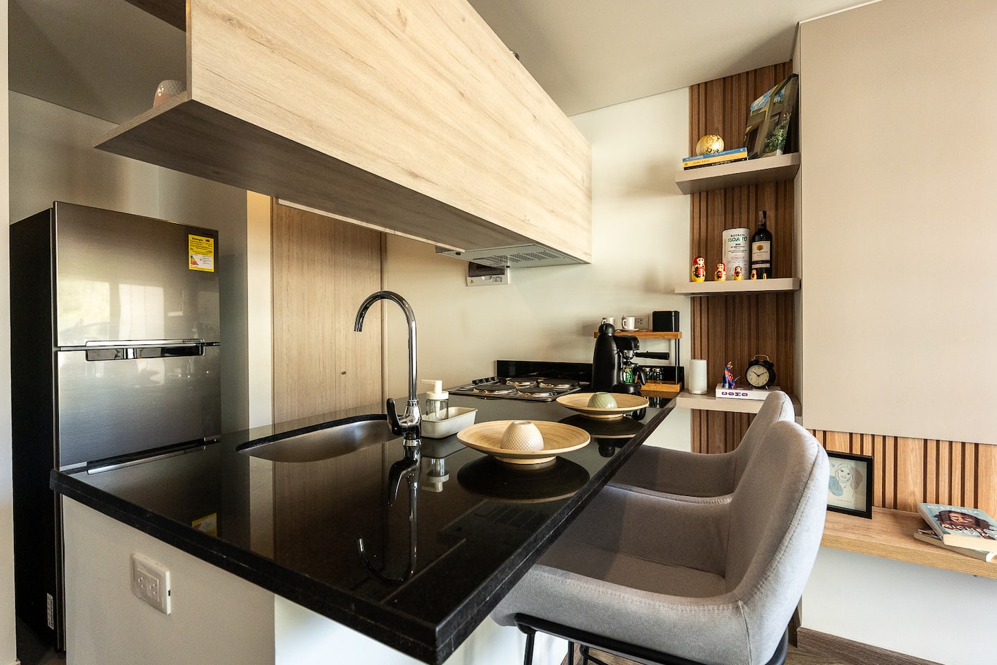 Apartamento amoblado para 3 personas en el edificio Citadinno de Bogotá