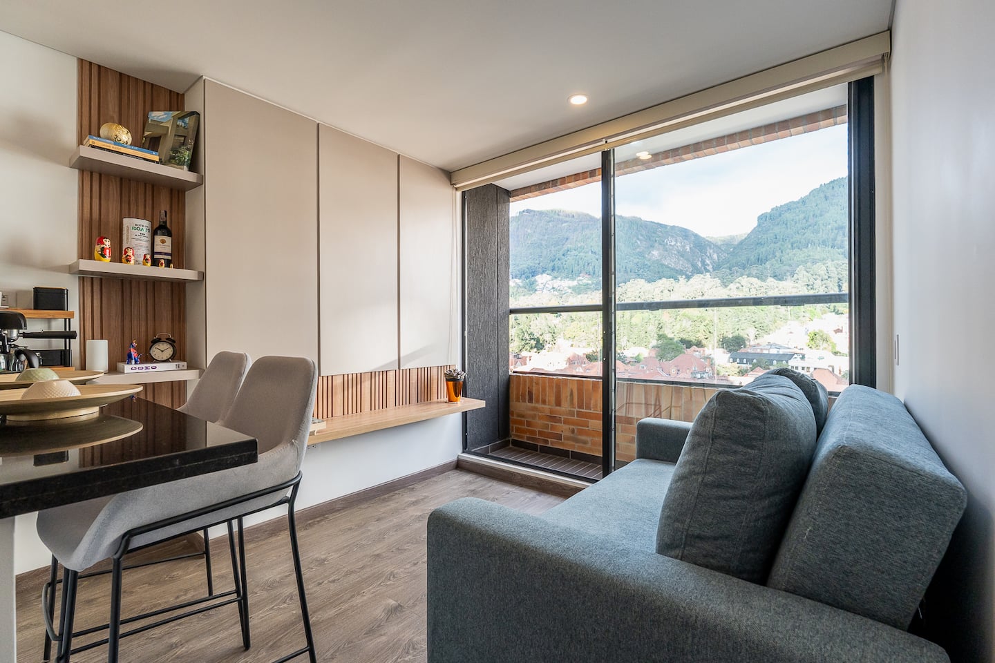 Apartamento amoblado para 3 personas en el edificio Citadinno de Bogotá