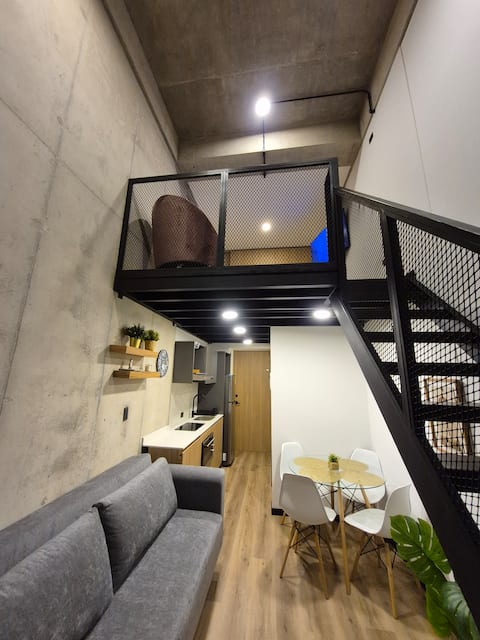 Anuncio de Airbnb popular: Primavera Loft - Modern and Cozy en Teusaquillo