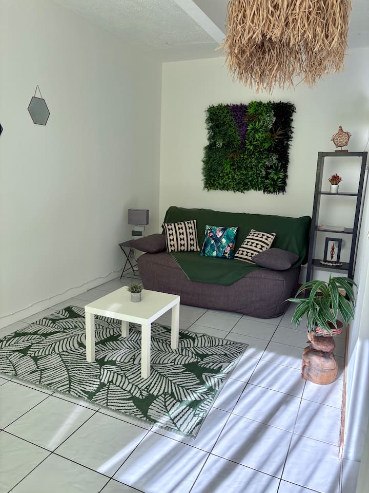 Val Plaisance • F2 Jardin & Clim, Proche Plages - Nouméa