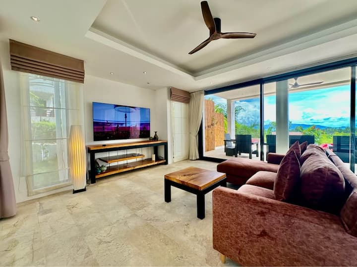 Villa Steberg 6 - With Sea View & Infinity Pool - Koh Samui