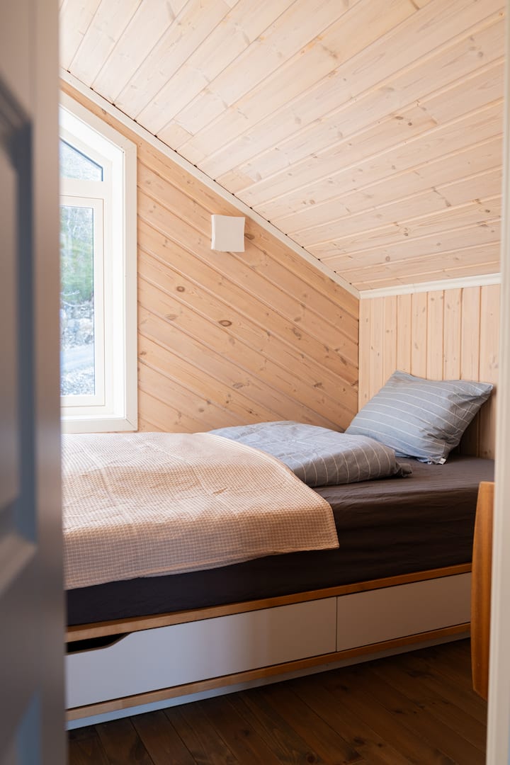 El dormitorio 3 tiene una cama doble pequeña (140 cm).