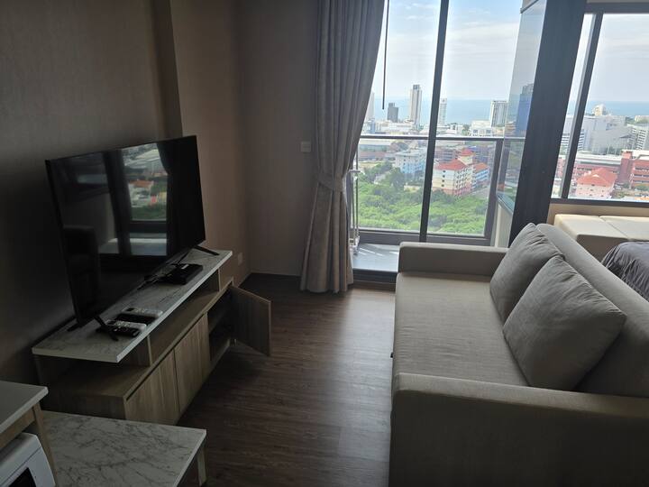 Once Pattaya 1bed 1bath 35sm Ocean View - Pattaya City