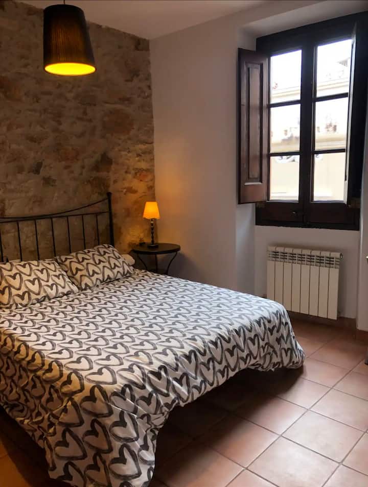 Habitación exterior con calefacción y ventilador eléctrico para verano, Dormitorio 2 PAX.