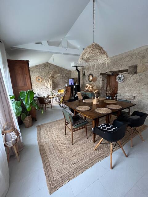 My charming home for 6 people, garden & quiet