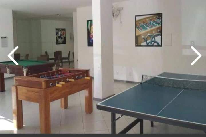Apart. 2 Quartos 1 Suíte, 2 Garagem Próx Aeroporto - Lauro de Freitas