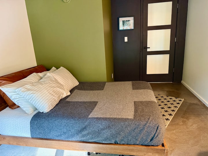 Dvojlôžková spálňa na prvom poschodí 