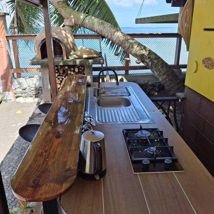 Manunu Ocean Lodge, Plage De Vairao - Tahiti