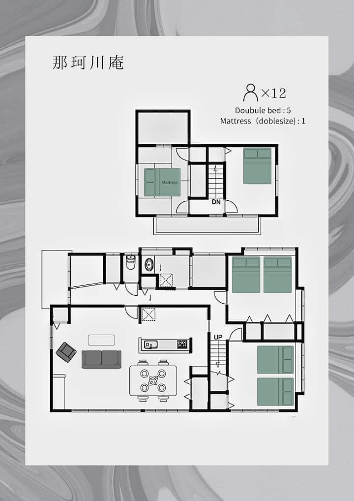 Nakagawa Private Stay, 12 Guests - 福岡県