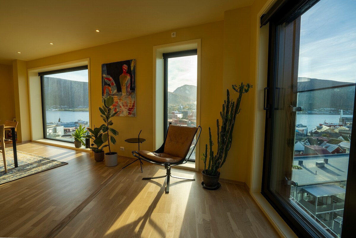 Photo inspiration: Visual Reference: Central Apartment With Panorama Views Apartments For Rent In Tromsø