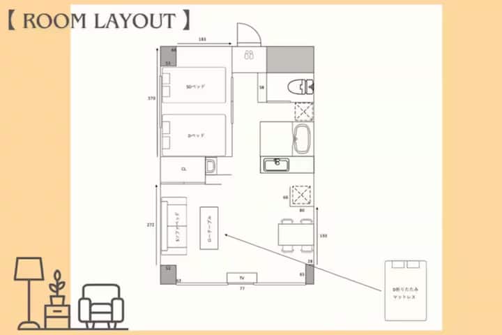 Naha Center / Max 8 People / 5 Min To St - Naha