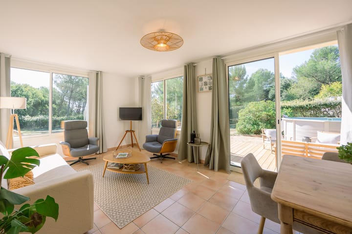 Cosyt2/terrasse/piscine/cadre Nature Chevaux Nîmes - Nîmes