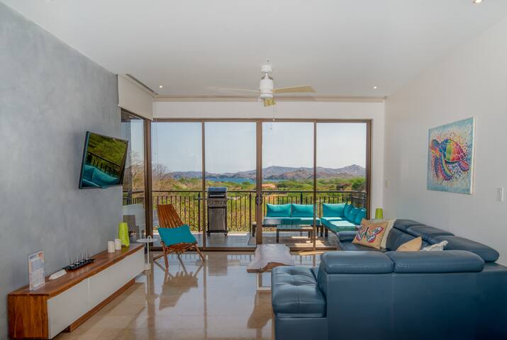 Stylish 3BR Condo with Stunning Ocean & Golf Views