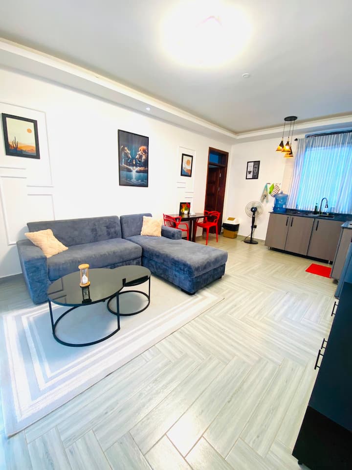 Classy One Bed Kla Cbd; Unlimited Wi-fi, Parking - Kampala