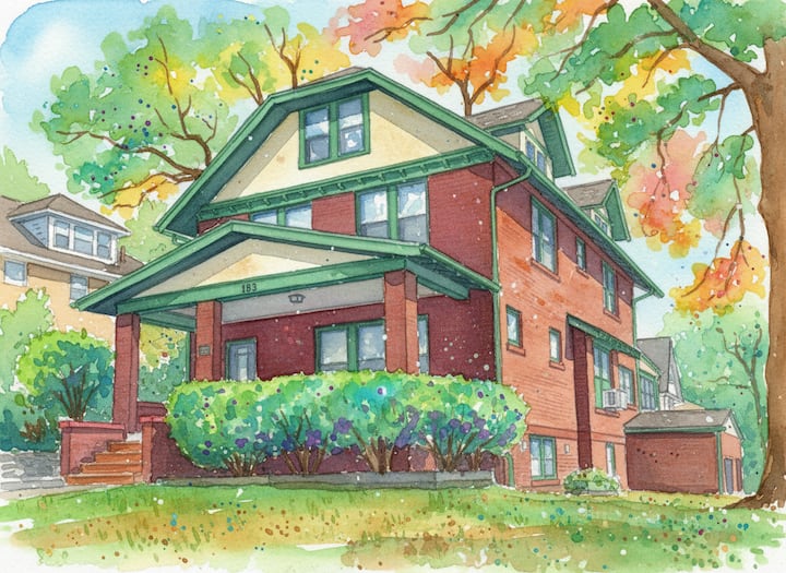 Spacious 2 Bedroom Apt. In Historic Neighborhood. - Akron, OH