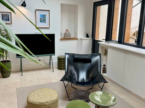 Annonce Airbnb populaire: The Lion of the Dukes with Terrace: Historic Center à Dijon