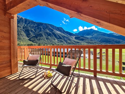 Les Lodges de la Clarée - Mountain View - Parking