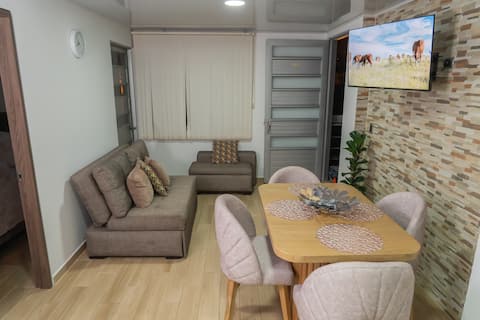 Apt Cozy+WiFi+Kitchen+Tv+Parking+Laundry @Barbosa