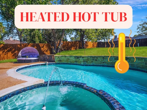 Hot Tub Family Game Room LUX Living Space