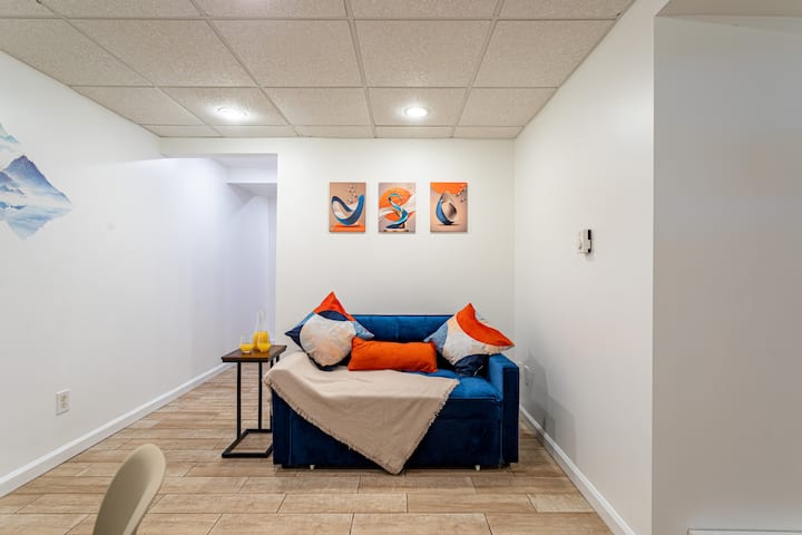 1br Apt |Nyc Train 10' •Free Pkng•wifi• Rokutv - Staten Island, NY