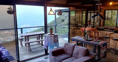 Top performing Airbnb: House in the Cloud Cabin with Jacuzzi, Terrace and Bbq in Doce De Octubre