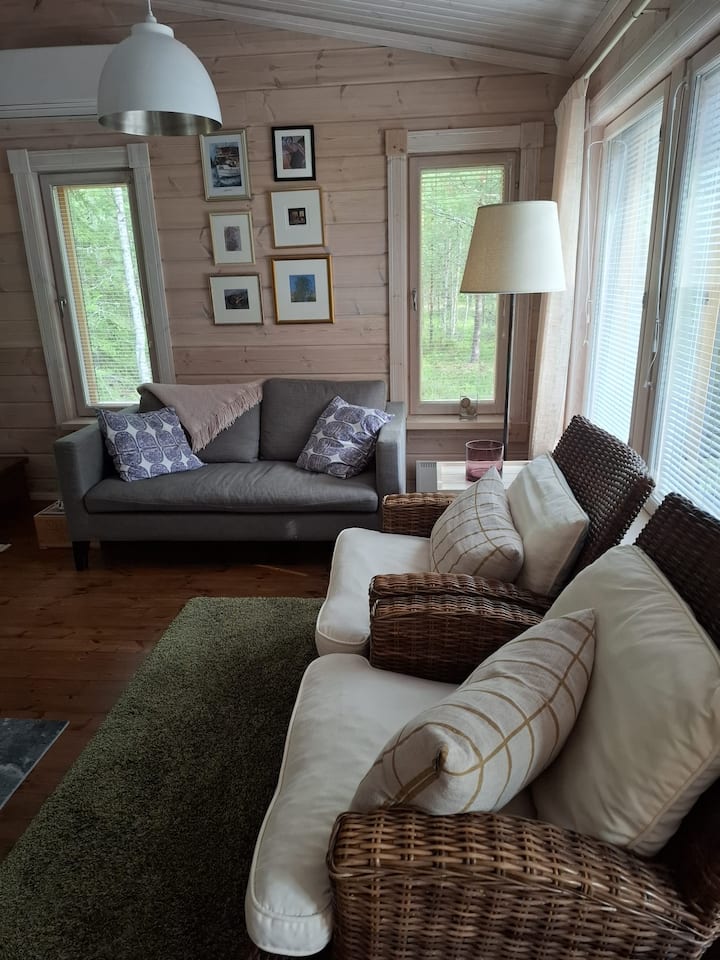 Hirsimökki Ja Sauna Sulkavalla Saimaan Rannalla - Savonlinna